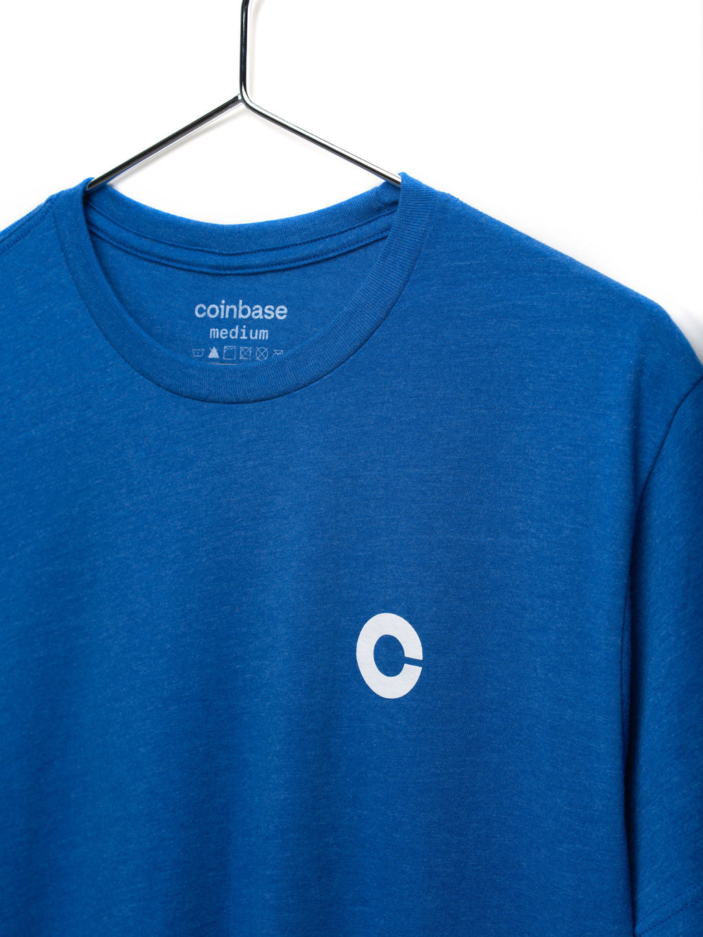 Coinbase Blue Logo Tee