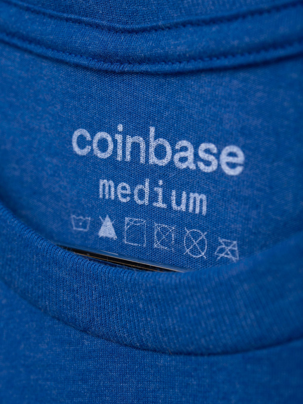 Coinbase Blue Logo Tee