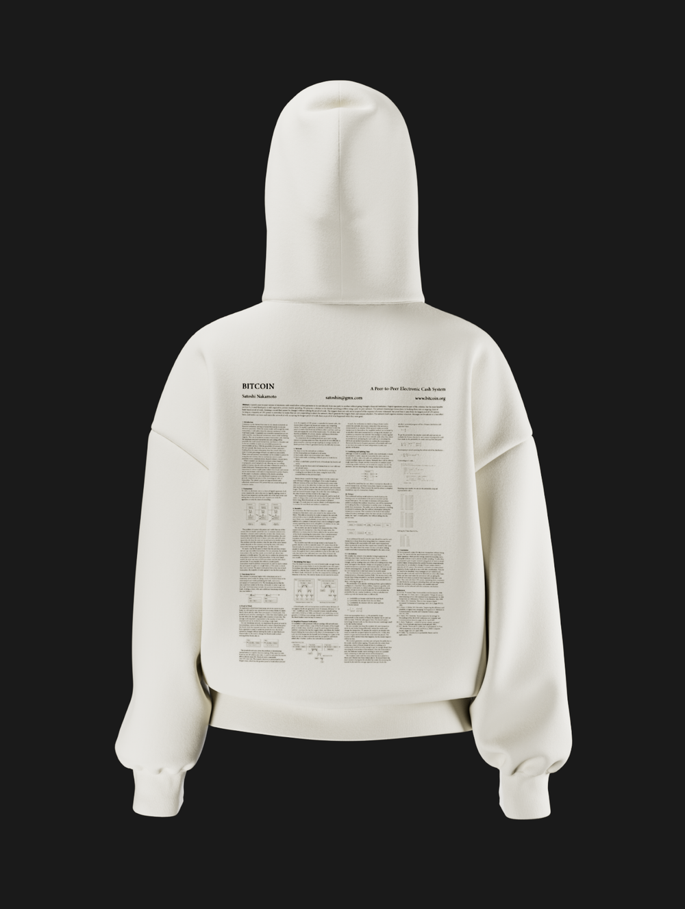Whitepaper Hoodie Light Mode