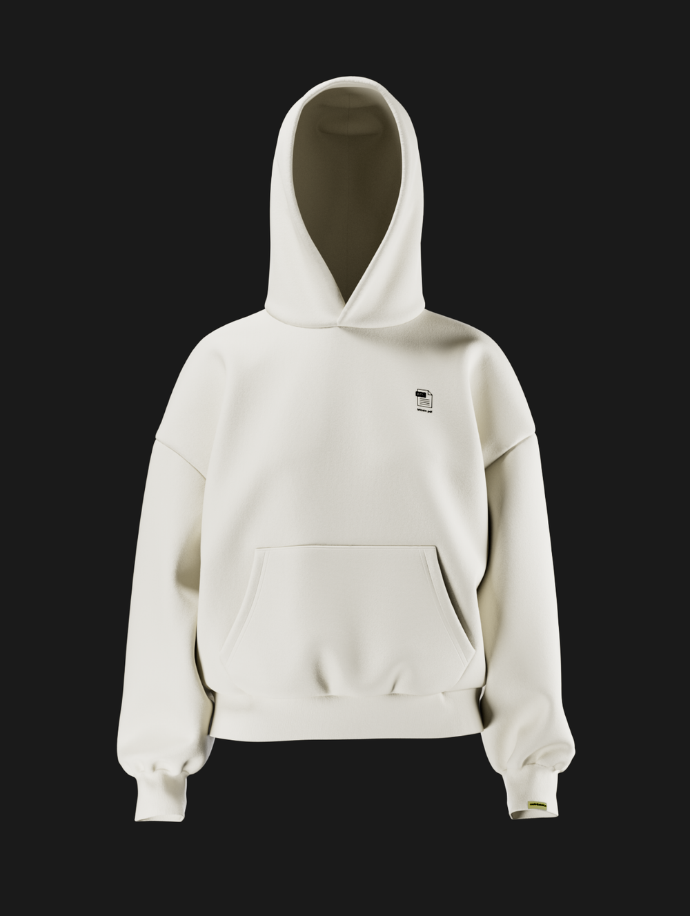 Whitepaper Hoodie Light Mode