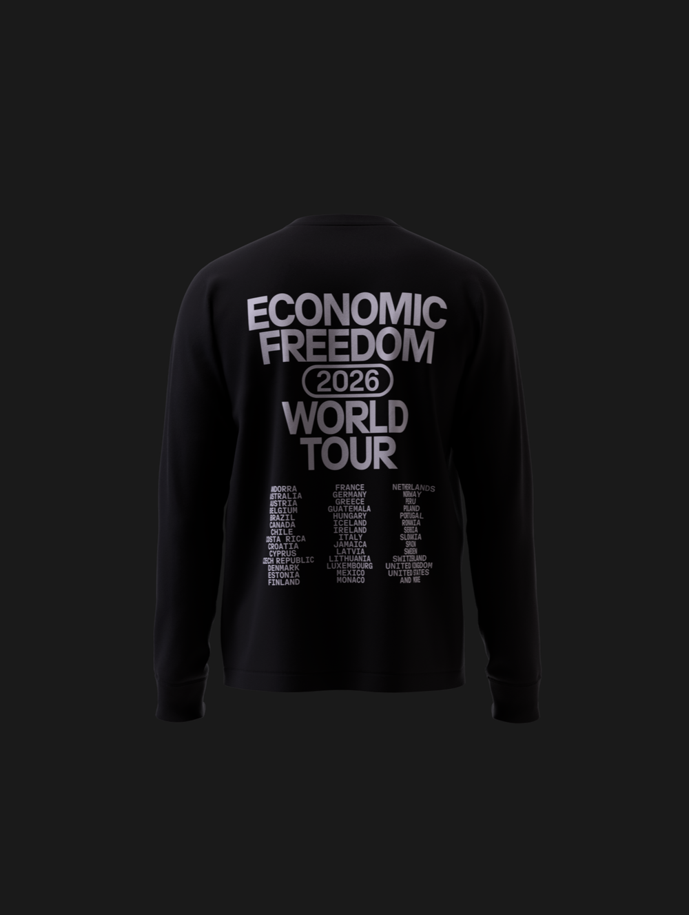 World Tour T — Long Sleeve